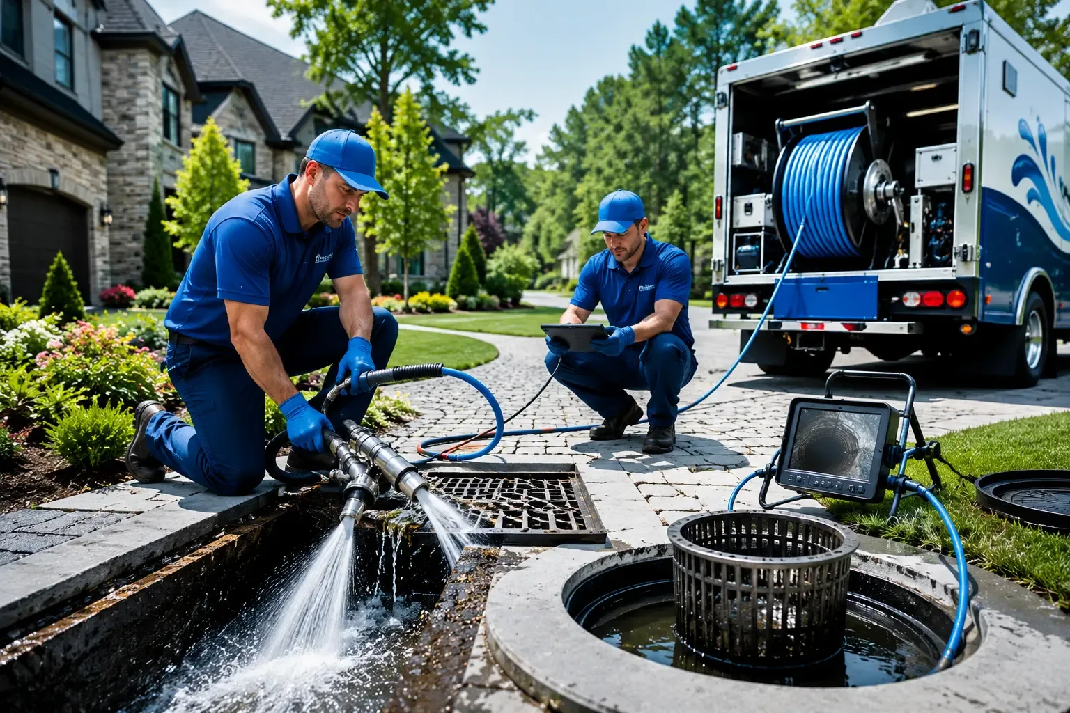 Local outdoor drain cleaning professionals in Del Valle, TX